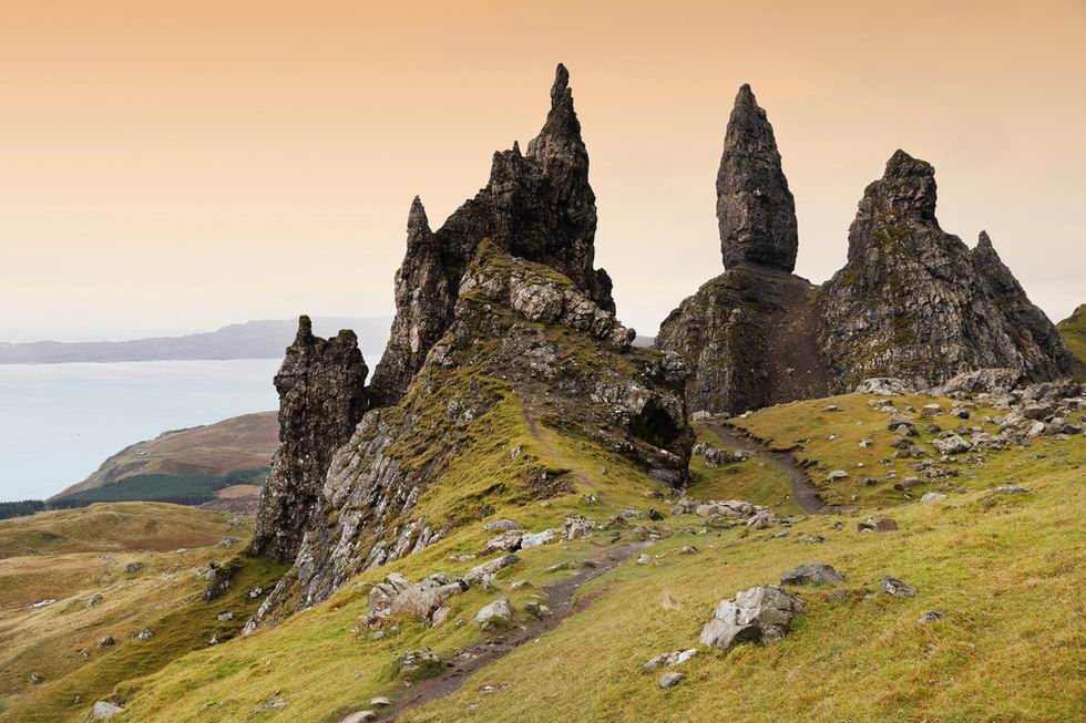 Old Man of Storr- Skye sziget Skócia