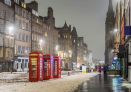 Edinburgh télen